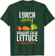 Lunch Lady Squad Funny Romaine Calm Lettuce Carrot On Chef T-Shirt - T-Shirt | Forest