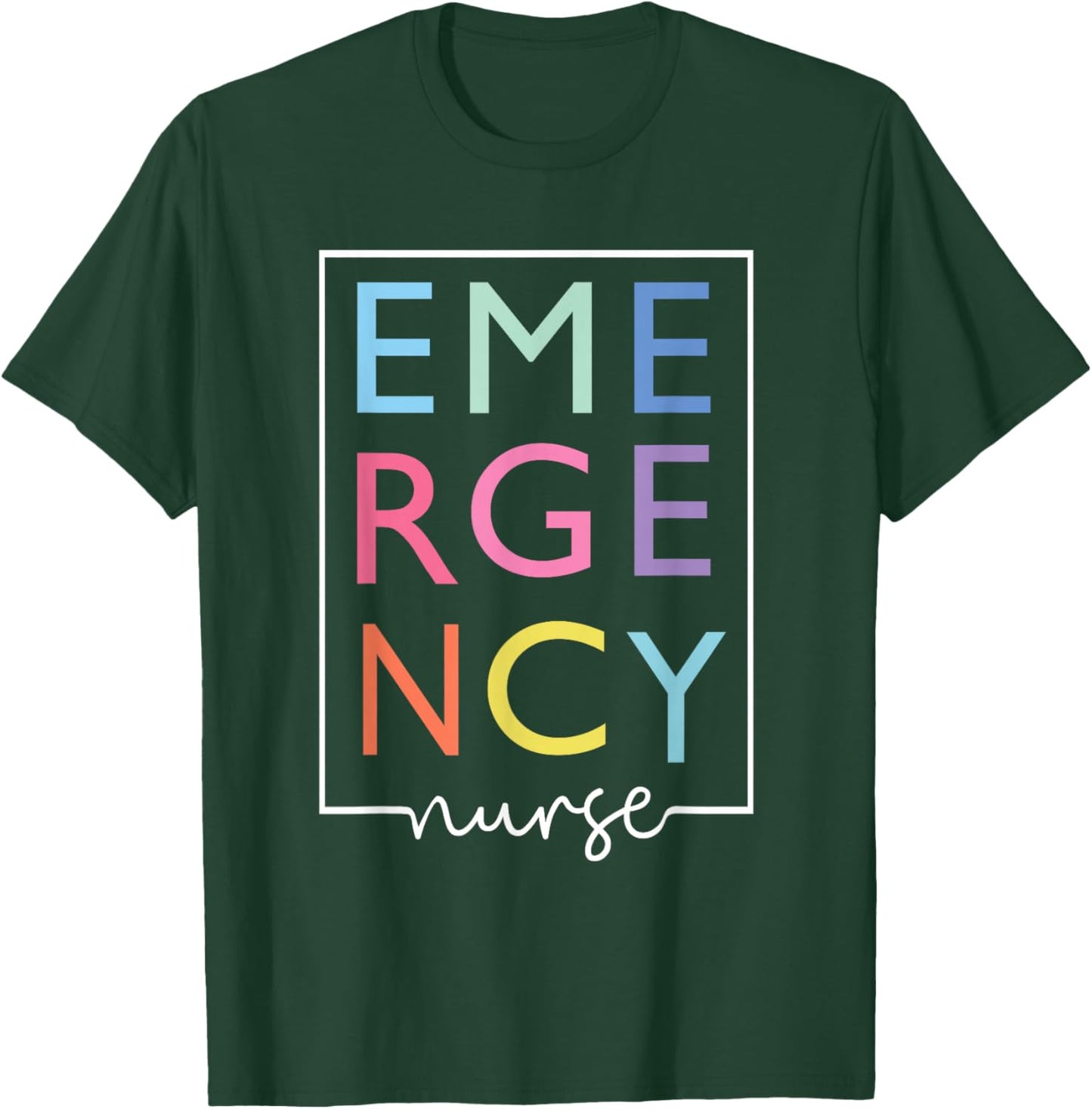 Cool Nurse Emergency Department Emergency Nursing Room T-Shirt - T-Shirt | Forest