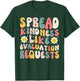Spread Kindness School Psychologist teachers Psych T-Shirt - T-Shirt | Forest