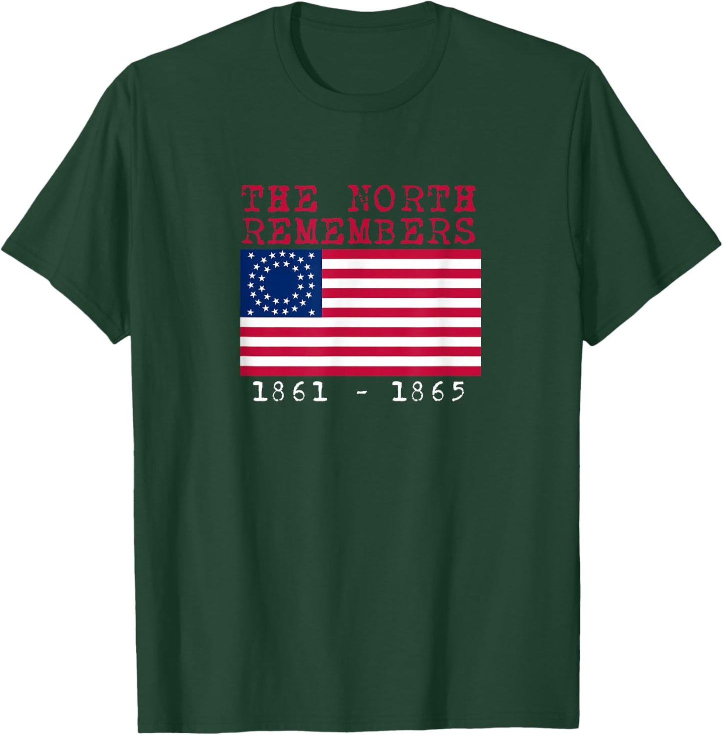 Civil War Union Rememberance / Union Army Pride T-Shirt - T-Shirt | Forest