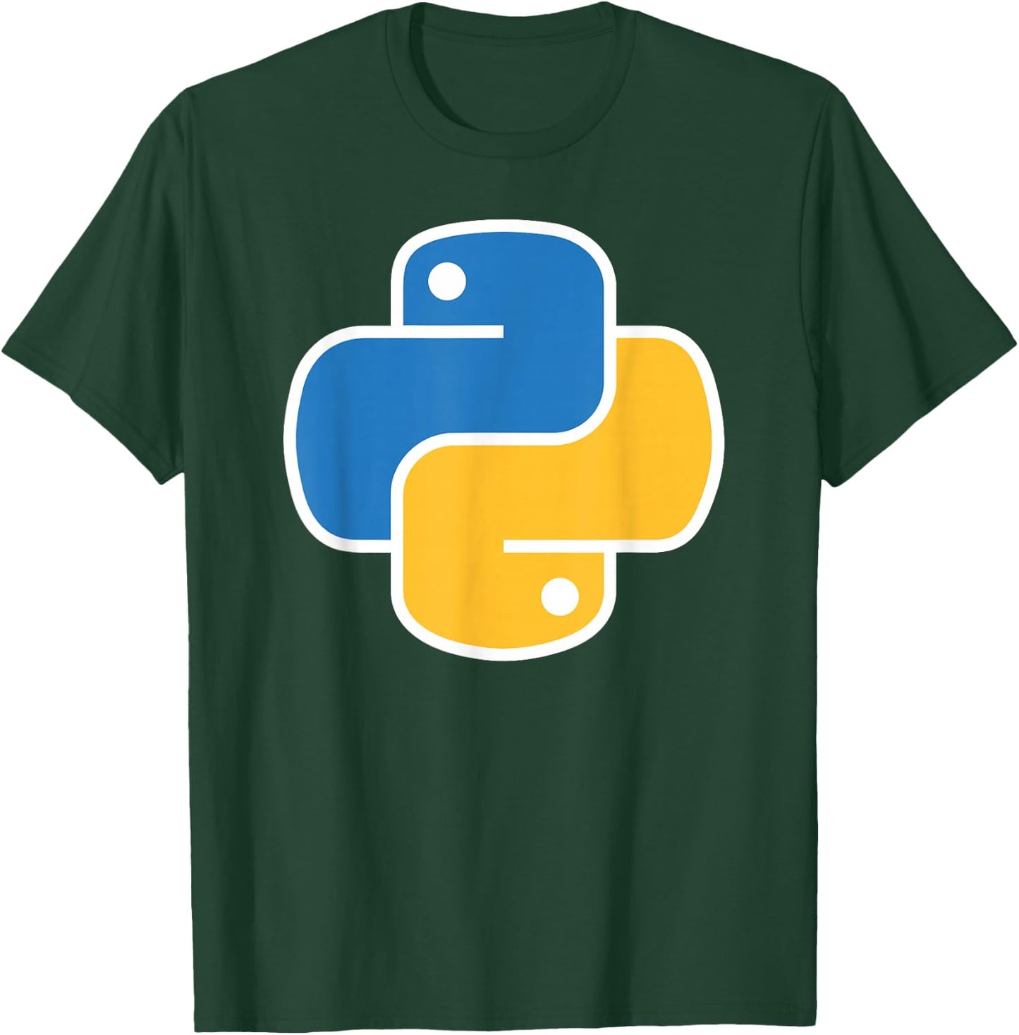 Python Programming Language, Software Code Computer Science T-Shirt - T-Shirt | Forest