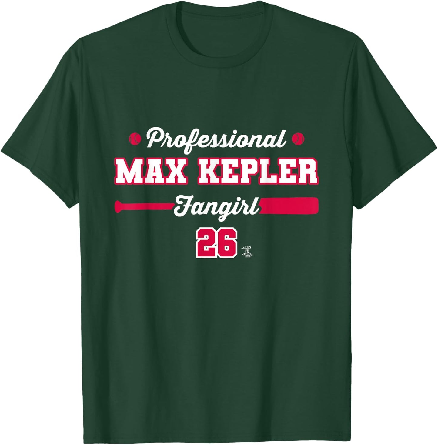 Max Kepler Professional Fangirl Gameday T-Shirt - T-Shirt | Forest