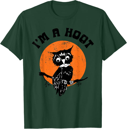 Funny Halloween I'm a hoot , Women T-Shirt - T-Shirt | Forest