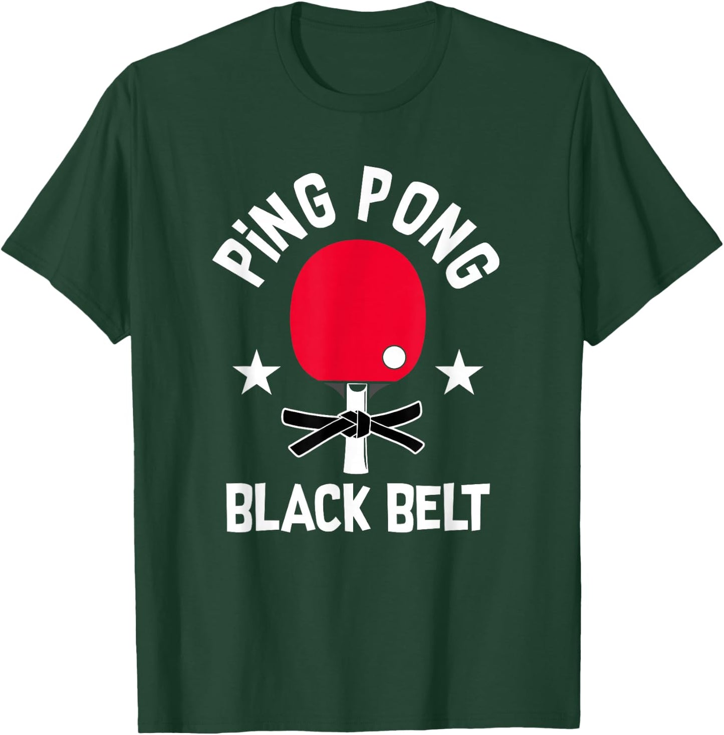 Ping Pong Table Tennis Player T-Shirt - T-Shirt | Forest