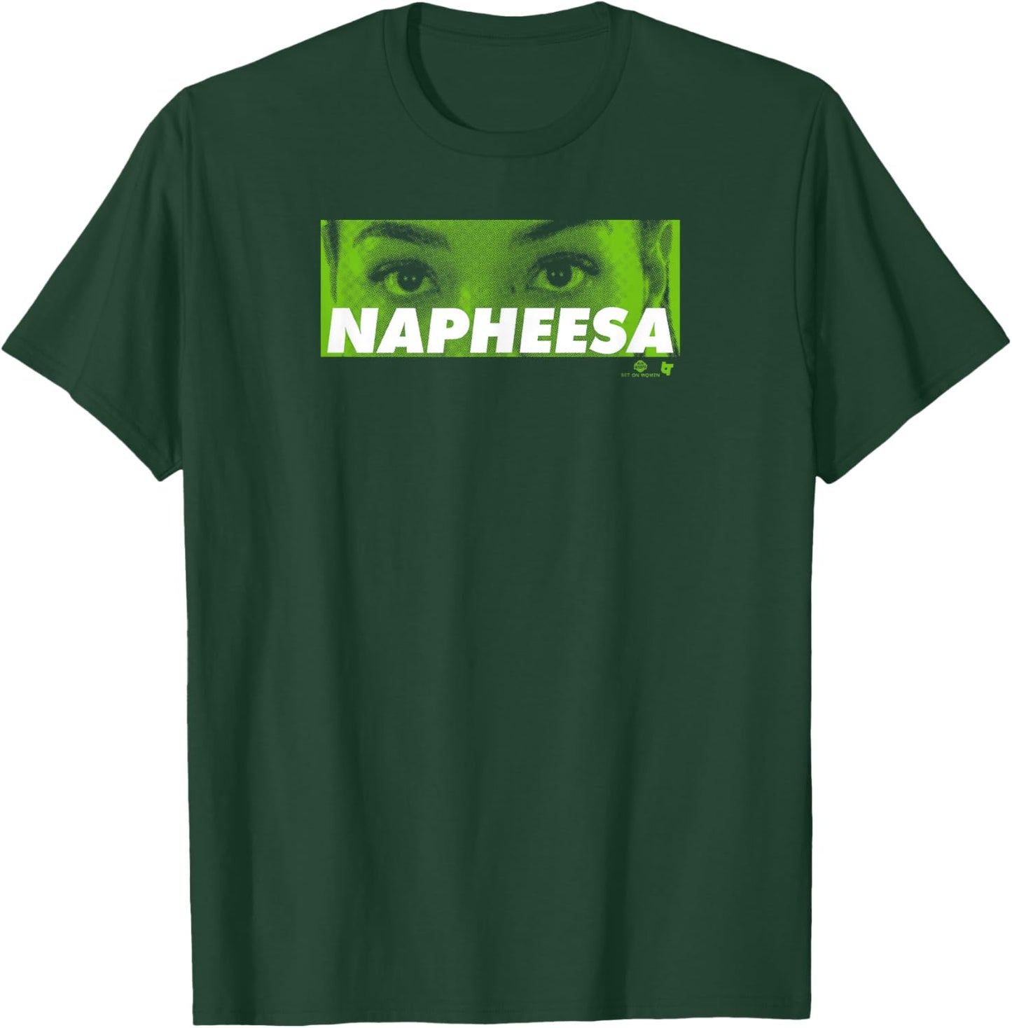 Napheesa Collier - Napheesa Eyes - Minnesota Basketball T-Shirt - T-Shirt | Forest