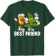 Funny 420 Pot Marijuana Beer And Weed Cannabis Friend T-Shirt - T-Shirt | Forest