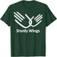 Vintage Sturdy Wings T-Shirt - T-Shirt | Forest