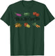 Farmers Market Vibes My Crop Top Farm Vegetable Garden Gift T-Shirt - T-Shirt | Forest