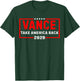 Vance 2028 President US Flag Vintage Election Campaign 28 T-Shirt - T-Shirt | Forest