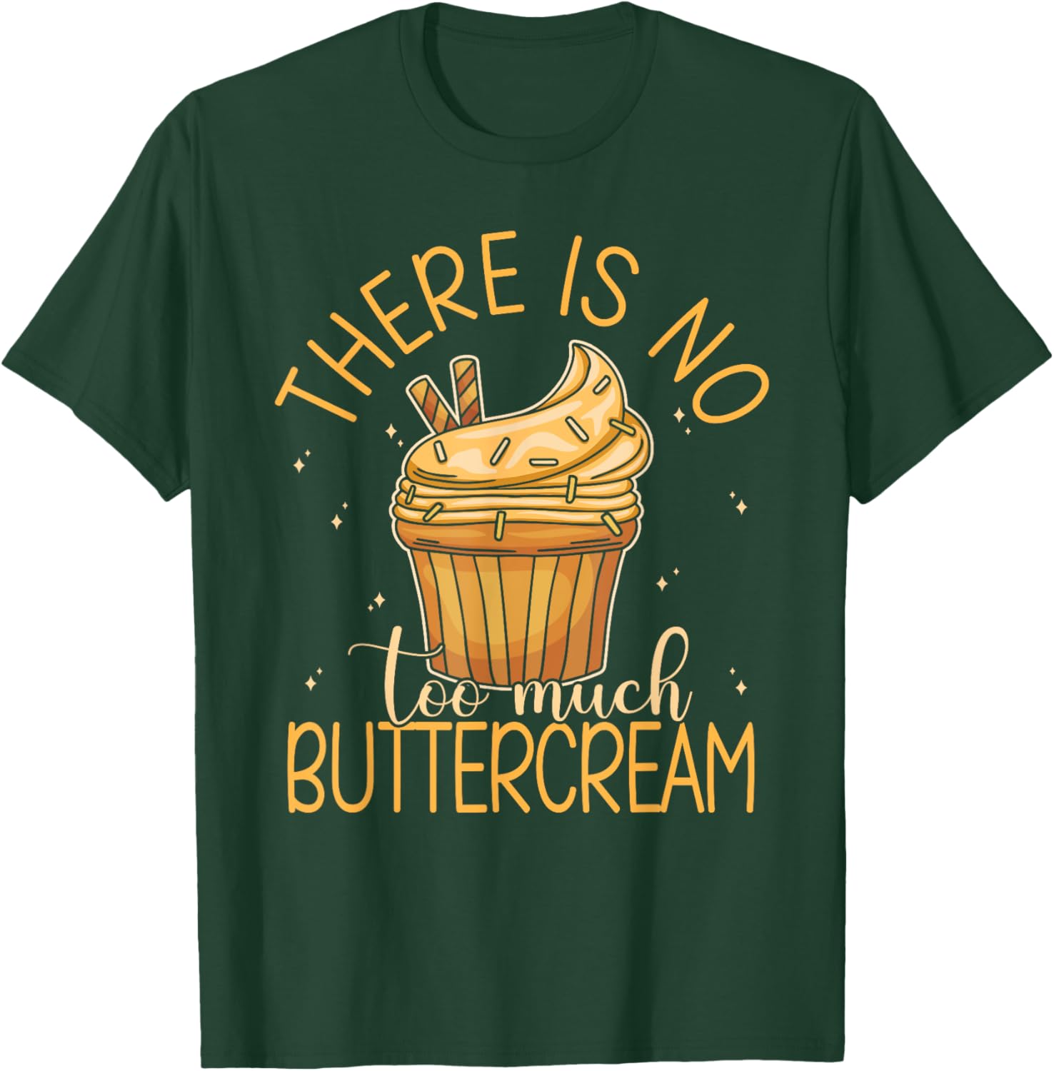 Buttercream Cupcake T-Shirt - T-Shirt | Forest