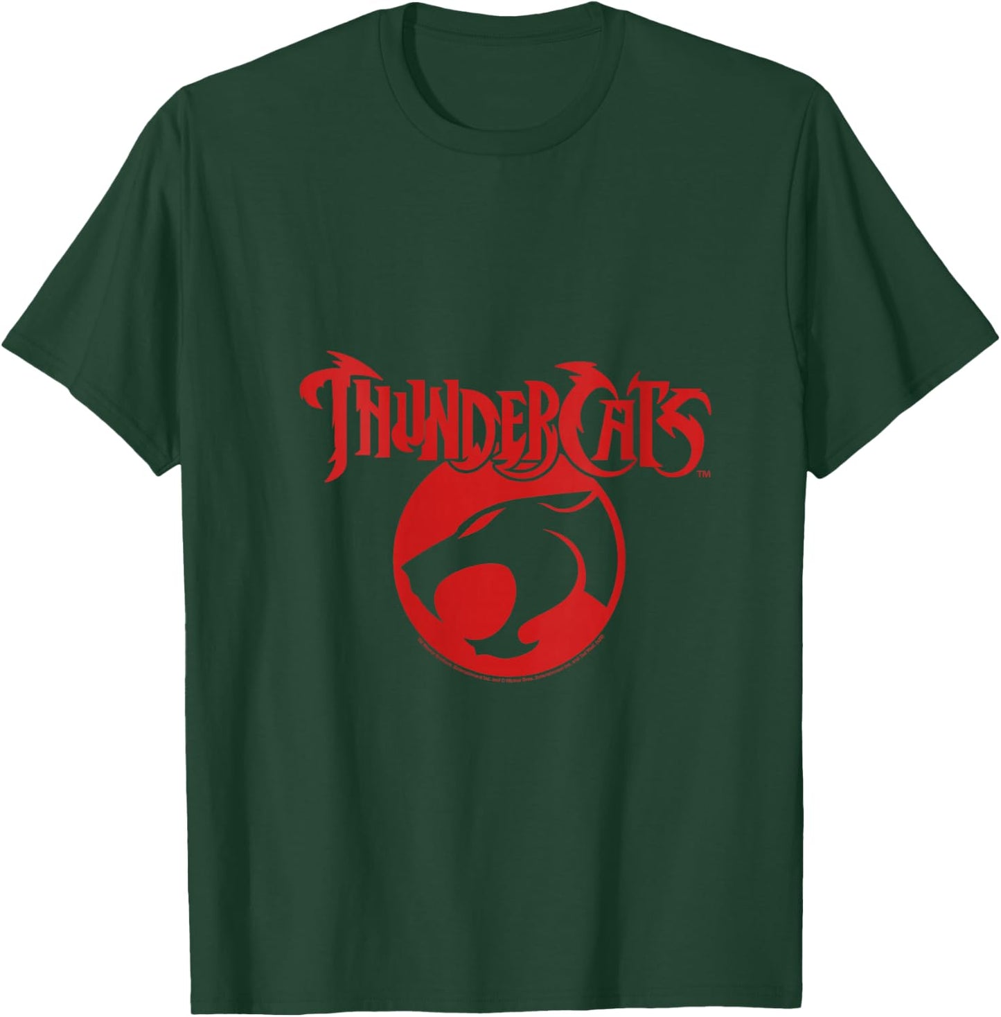 Thundercats Red Vintage Classic Logo V-Neck T-Shirt - T-Shirt | Forest
