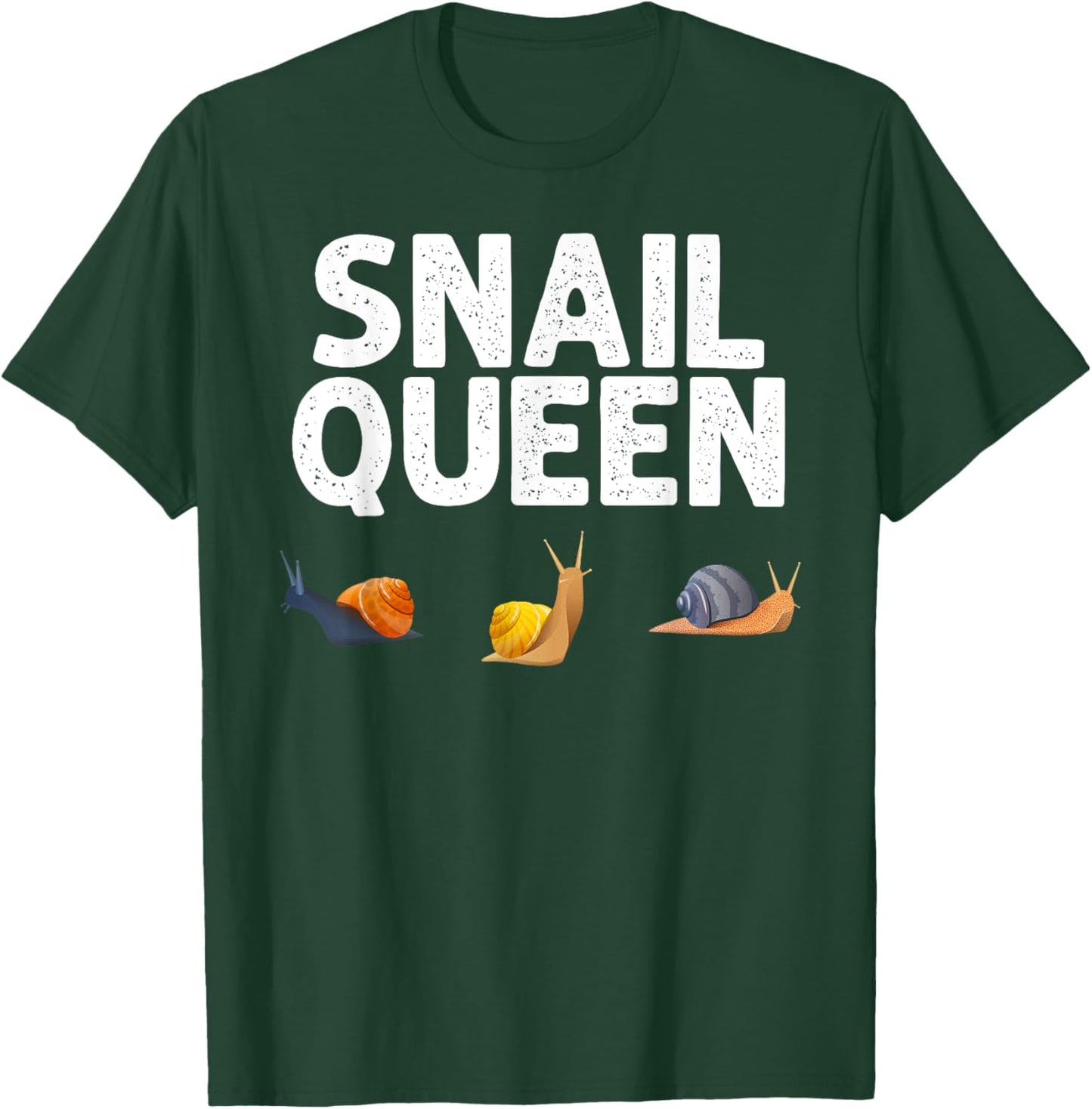 Snails Design Grandma Slow Gastropod Slug Lovers T-Shirt - T-Shirt | Forest