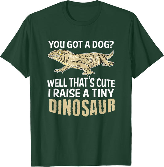 Leachie Gecko New Caledonian Giant Gecko Gift Lizard Reptile T-Shirt - T-Shirt | Forest