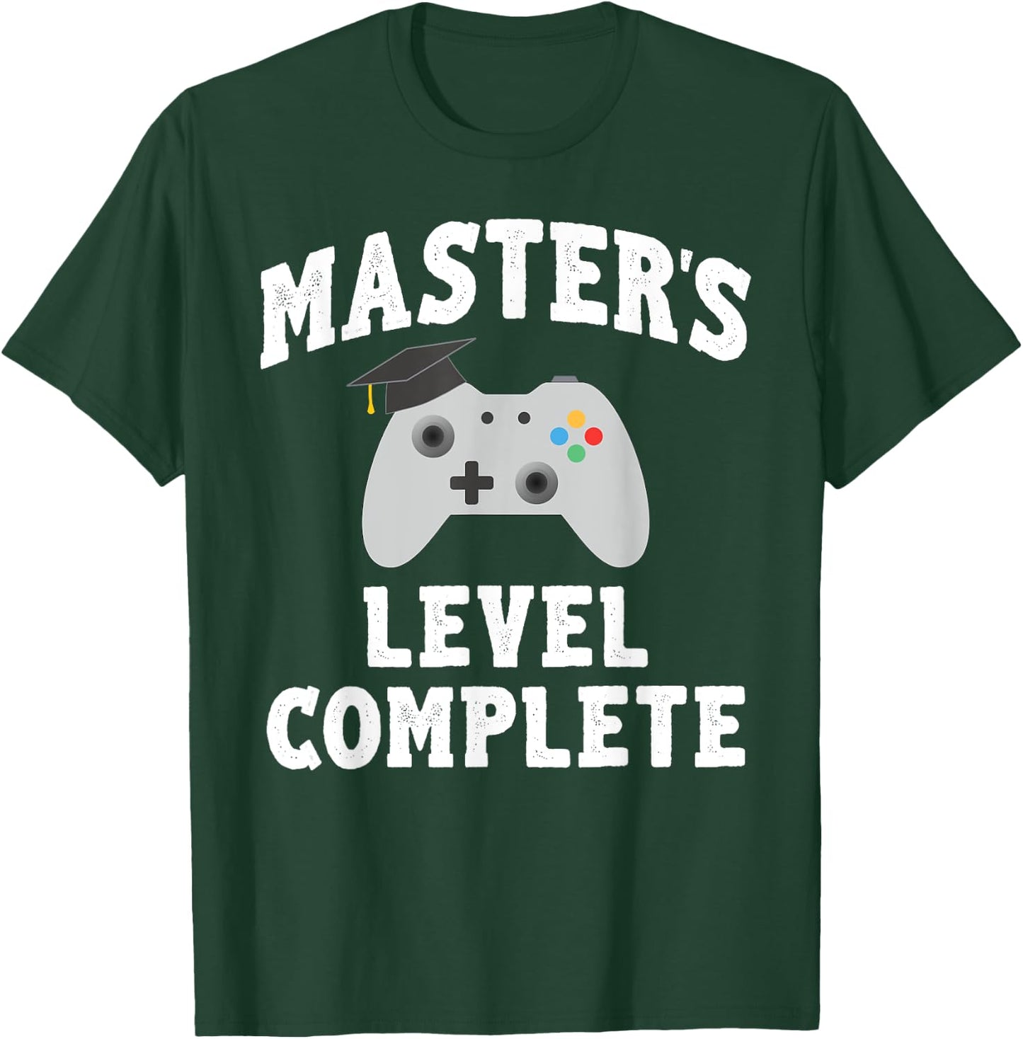 Master's Gamer Graduate Class of 2025 Graduation T-Shirt - T-Shirt | Forest