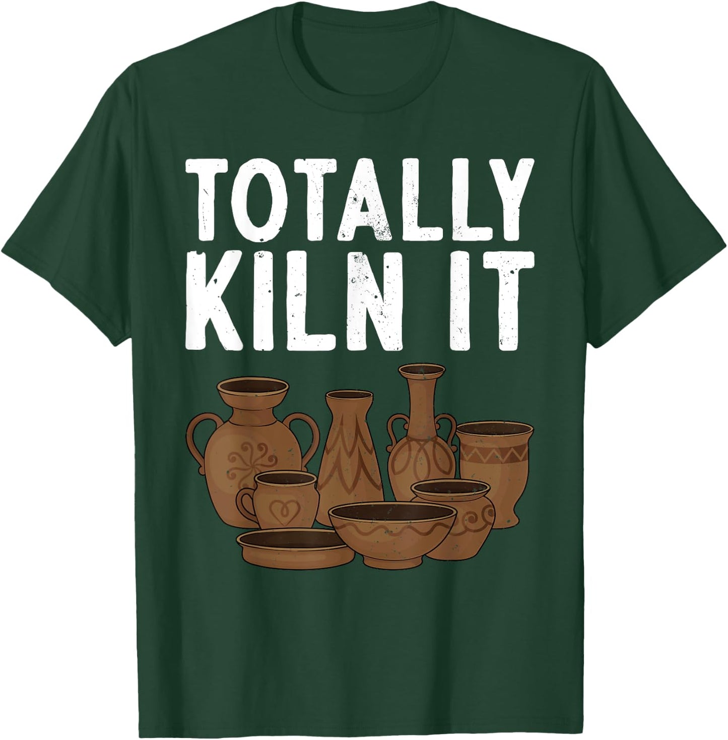 Funny Pottery Art Men Pottery Maker Pottery Artist T-Shirt - T-Shirt | Forest