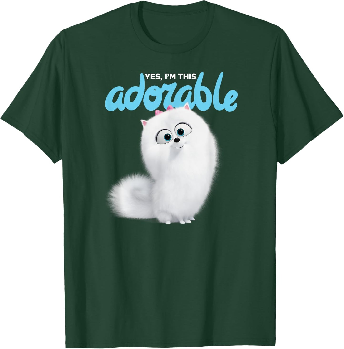 The Secret Life of Pets 2 Gidget Yes I'm This Adorable T-Shirt - T-Shirt | Forest