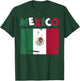 Mexico Vintage Mexican Flag Pride Hat Jersey T-Shirt - T-Shirt | Forest