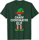 The Chaos Coordinator Elf Matching Family Christmas T-Shirt - T-Shirt | Forest