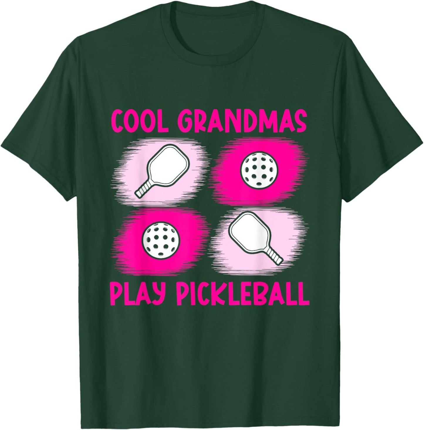 Cool Grandmas Play Pickleball Pickleball Grandma T-Shirt - T-Shirt | Forest