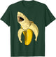 Banana Shark Banana Themed Party Shark Themed Party T-Shirt - T-Shirt | Forest