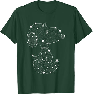 Snoopy Geometric Peanuts T-Shirt - T-Shirt | Forest