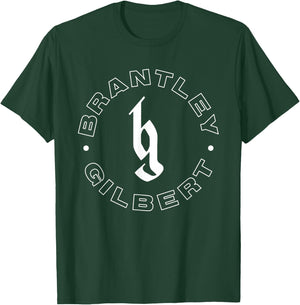Brantley Gilbert - Circle Logo T-Shirt - T-Shirt | Forest