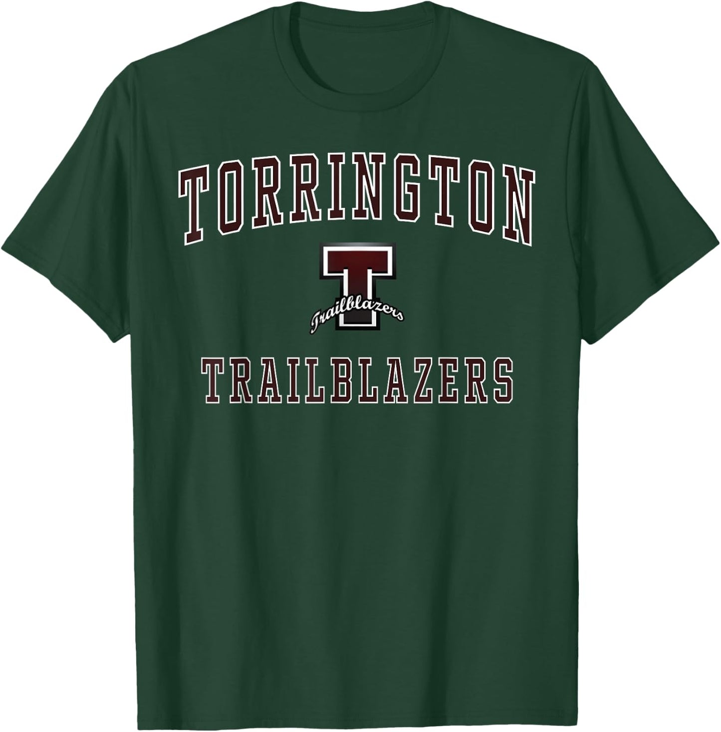 Torrington High School Trailblazers C1 T-Shirt - T-Shirt | Forest