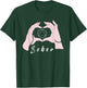 Sober Alcoholic Abstinence 12 Step Recovery NA Sobriety T-Shirt - T-Shirt | Forest
