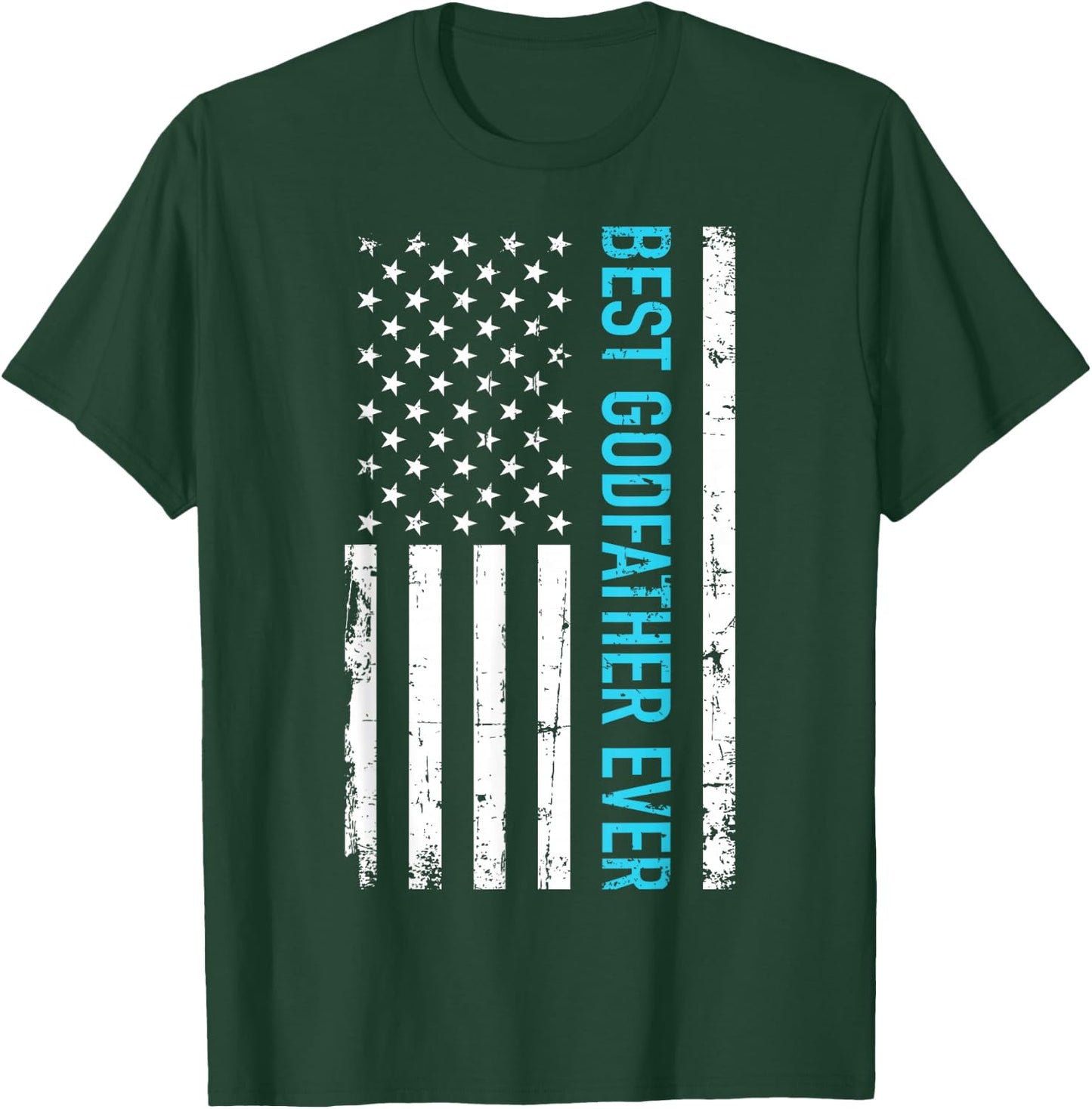 Best Godfather USA T-Shirt - T-Shirt | Forest
