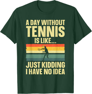 Cool Tennis Novelty Women Tennis Lover Tennis Player T-Shirt - T-Shirt | Forest