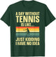 Cool Tennis Novelty Women Tennis Lover Tennis Player T-Shirt - T-Shirt | Forest