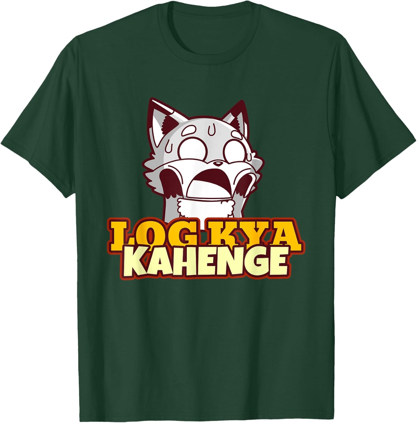 Funny Desi Log Kya Kahenge Sarcastic Bollywood T-Shirt - T-Shirt | Forest