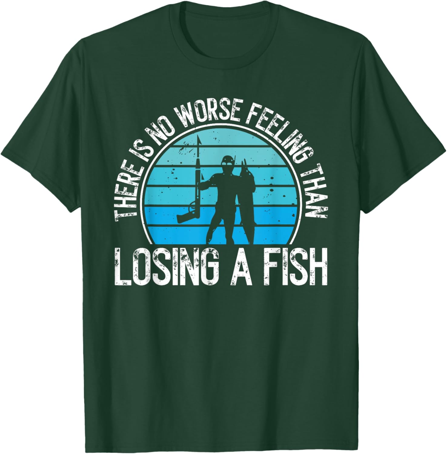 Spearfishing Equipment Spearing Speargun for Spearfisher T-Shirt - T-Shirt | Forest
