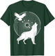 The Dharma Store - Torus Wolf - Sacred Geometry T-Shirt - T-Shirt | Forest