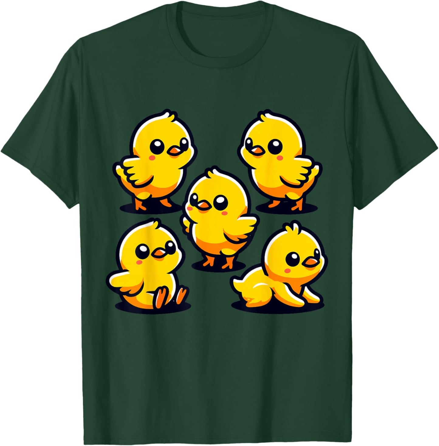 Baby Chicken Chick Chicken Farmer T-Shirt - T-Shirt | Forest