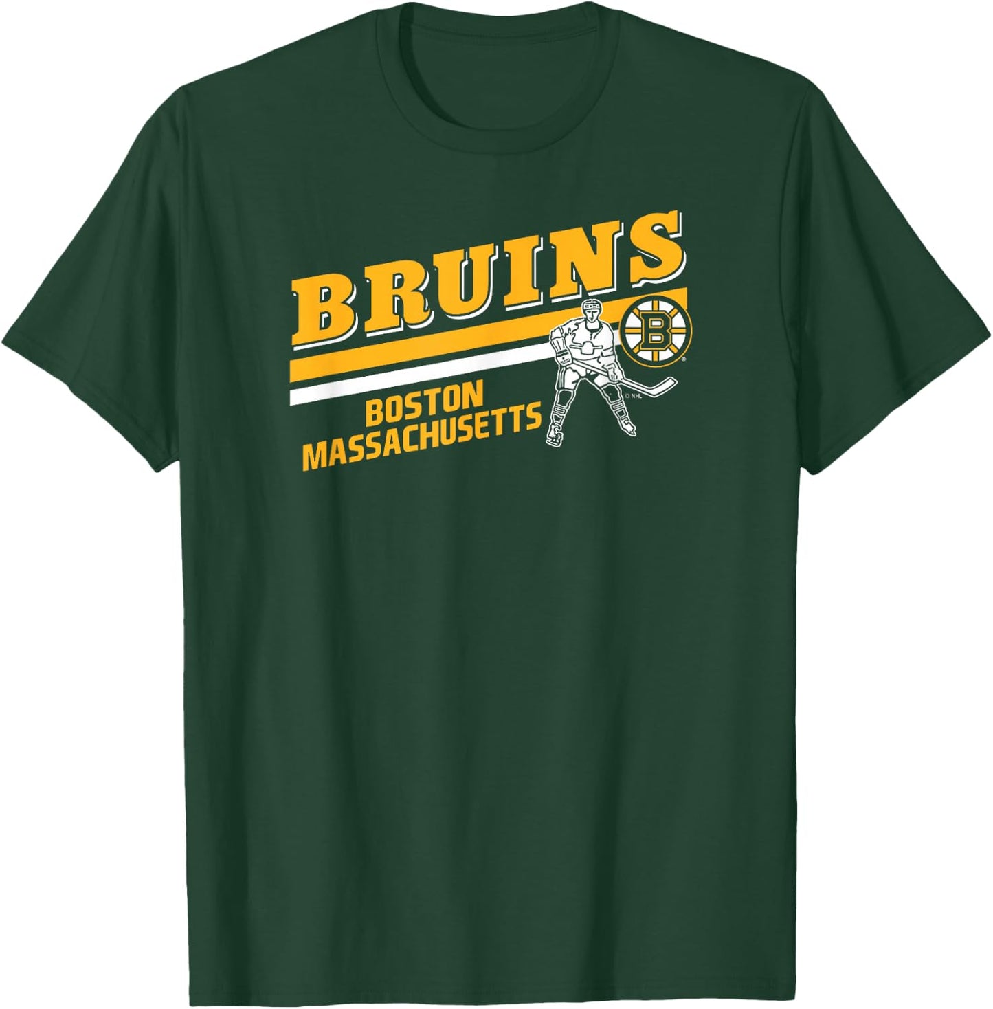 Boston Bruins Player Black Officially Licensed T-Shirt - T-Shirt | Forest