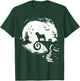 Pug Dog And Moon Halloween Costume Dog Lover Funny T-Shirt - T-Shirt | Forest