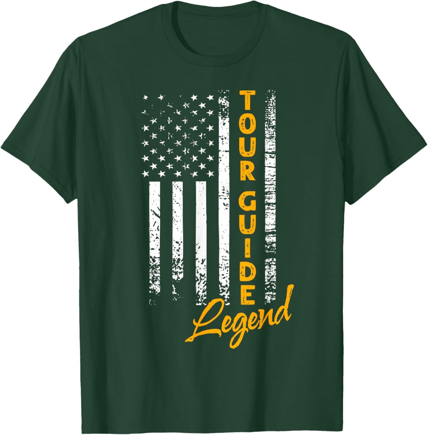 American Tour Guide Legend T-Shirt - T-Shirt | Forest