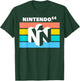 Nintendo Classic 64 Striped Logo T-Shirt - T-Shirt | Forest