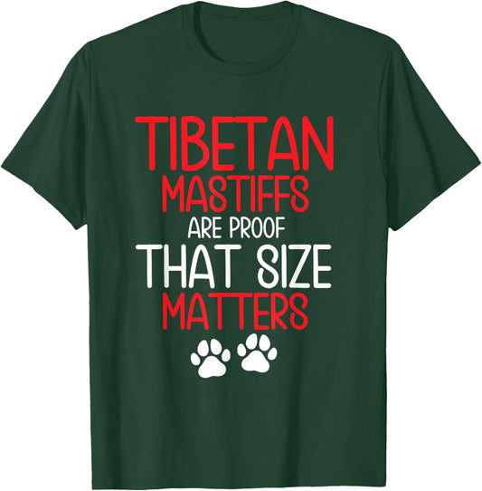 Tibetan Mastiff Food Dog Toys Dog Bed Tibetan Mastiff T-Shirt - T-Shirt | Forest