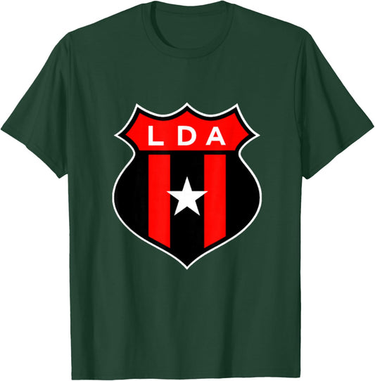 Liga Alajuelense -Adults & -Kids Black Modern Sport T-Shirt - T-Shirt | Forest