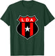 Liga Alajuelense -Adults & -Kids Black Modern Sport T-Shirt - T-Shirt | Forest
