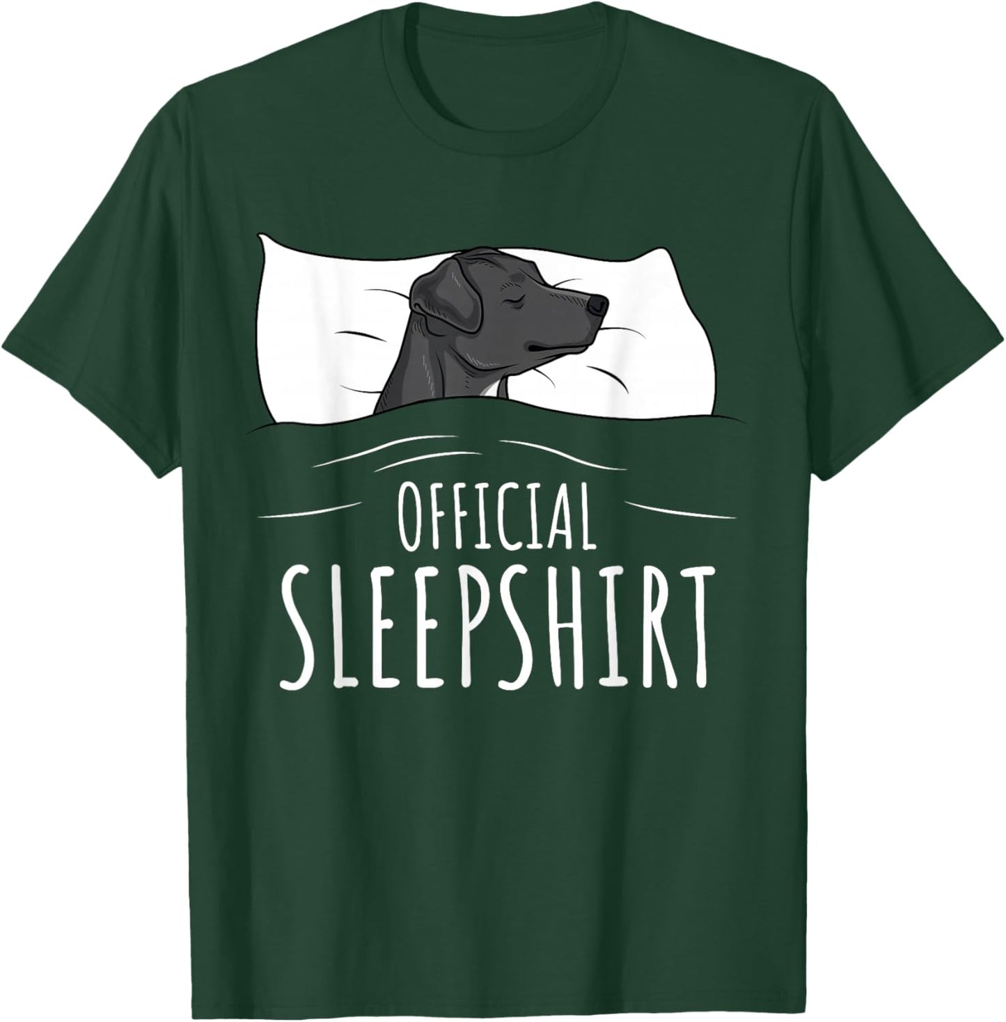 Patterdale Terrier Dog Official Sleepshirt T-Shirt - T-Shirt | Forest