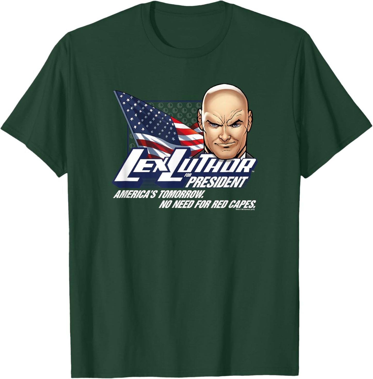 Superman Lex Luthor for President T-Shirt - T-Shirt | Forest