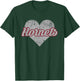 Metcalfe County Hornets Over Heart T-Shirt - T-Shirt | Forest