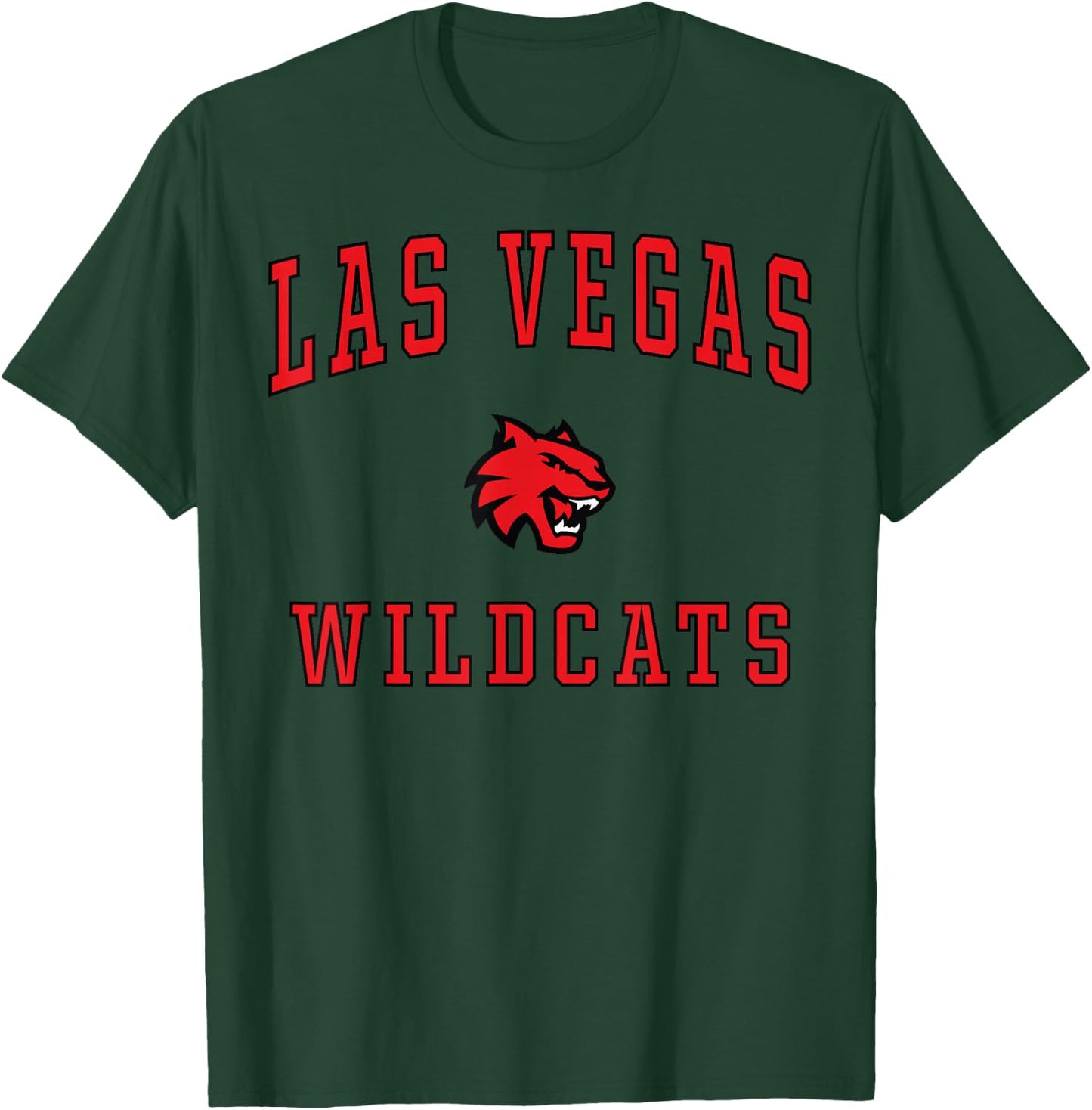 Las Vegas High School Wildcats T-Shirt - T-Shirt | Forest