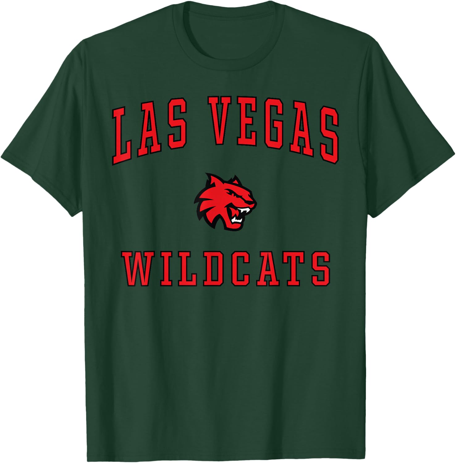 Las Vegas High School Wildcats T-Shirt - T-Shirt | Forest