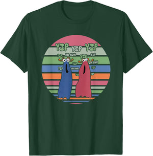 Yip Yip Yip Yip Uh Huh Yip Uh Huh Yip Apparel T-Shirt - T-Shirt | Forest