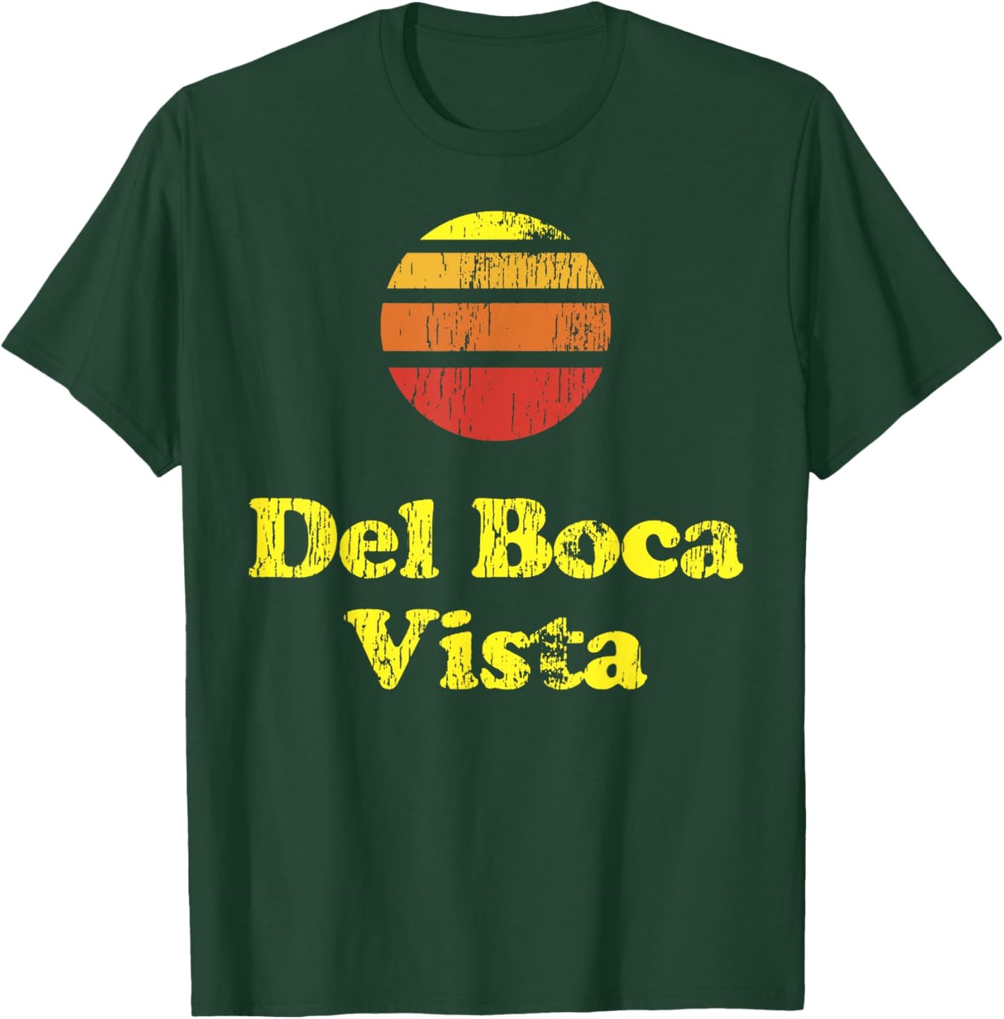 Vintage Del Boca Vista Del Boca Vista Sunset T-Shirt - T-Shirt | Forest