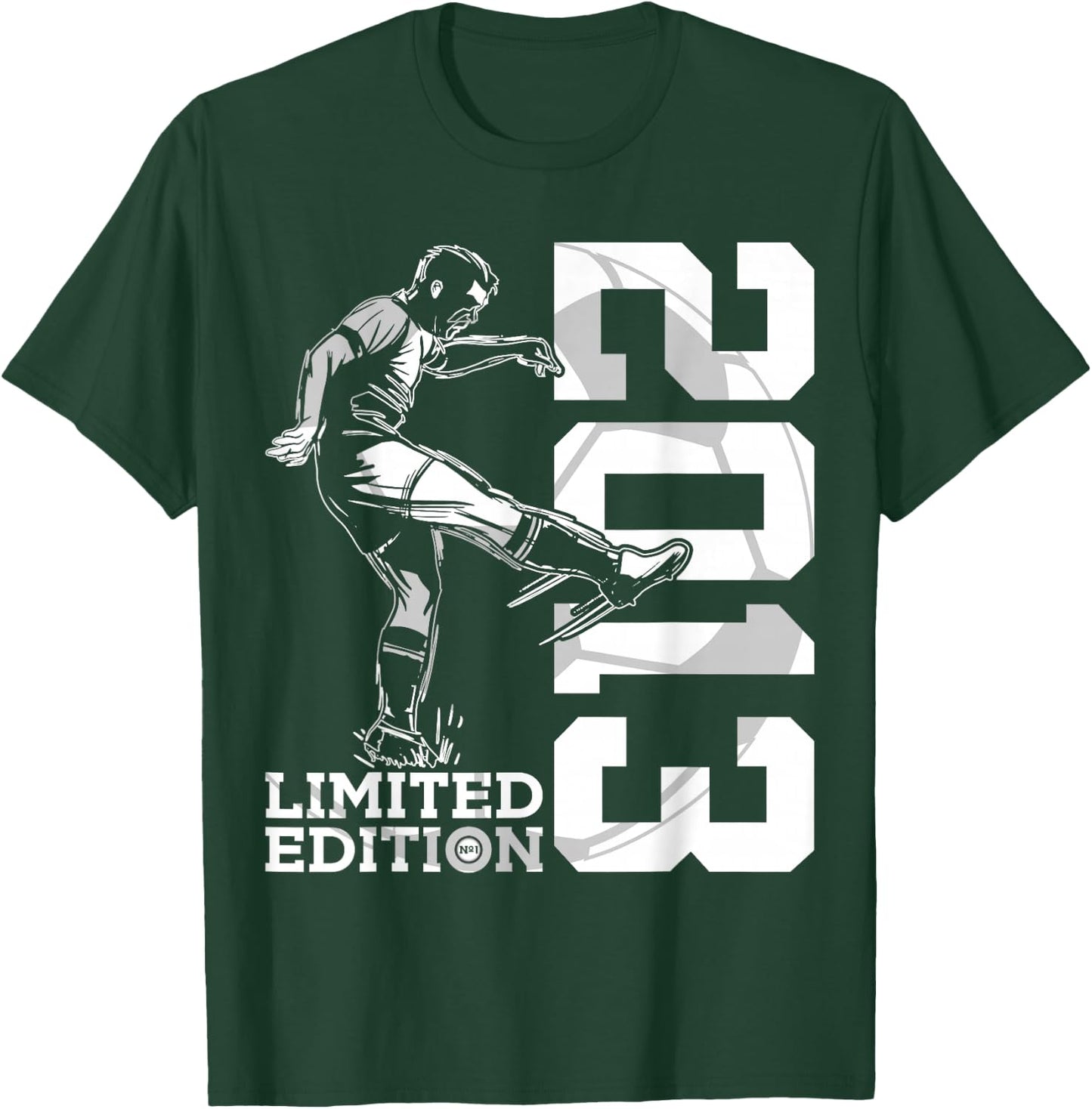 Limited Edition 2013 13 Years Soccer 13th Birthday T-Shirt - T-Shirt | Forest